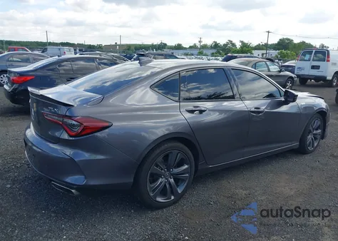 2021 Acura Tlx A-Spec Package from USA, damaged, VIN 19UUB5F59MA015335